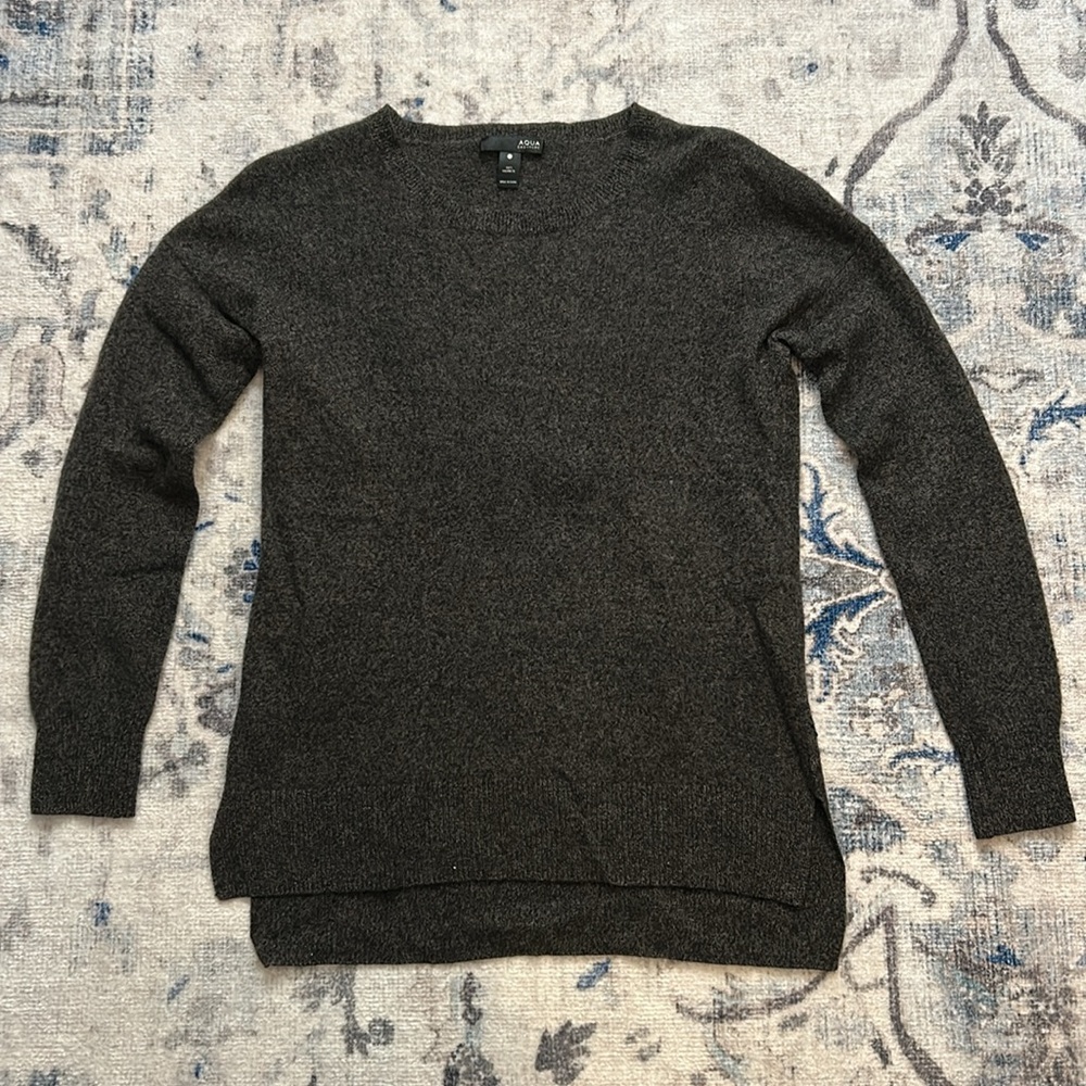 Aqua Women's Sweater (100% Cashmere)